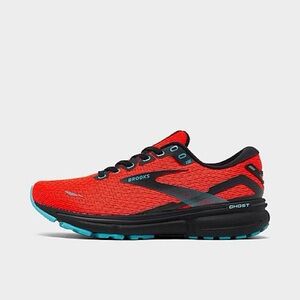 Brooks Vibrant Red and Black Athletic Shoes